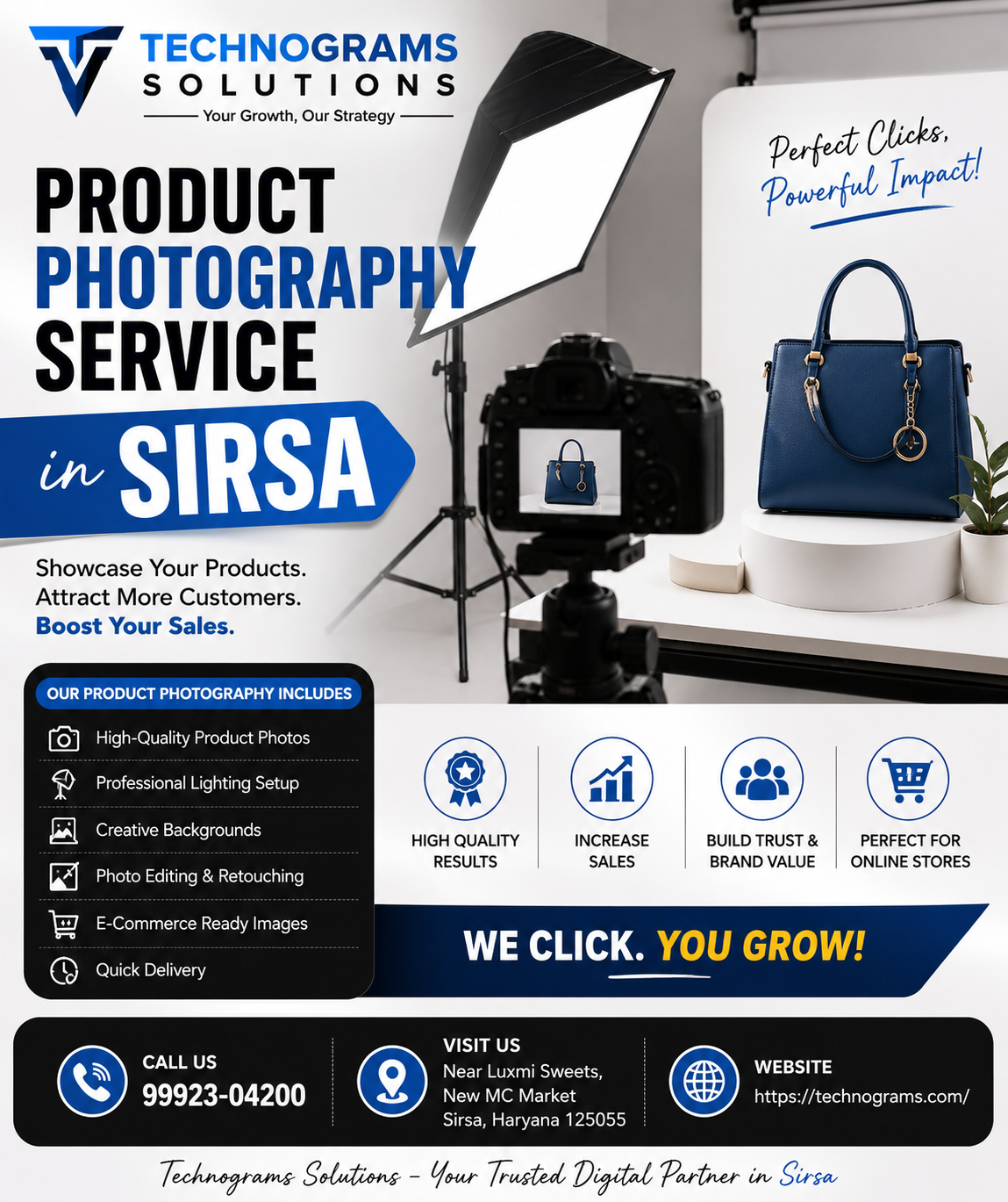 Technograms Solutions – Top Product Photography Service in Sirsa | Professional Product Photography